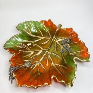 Maple Leaf trinket dish